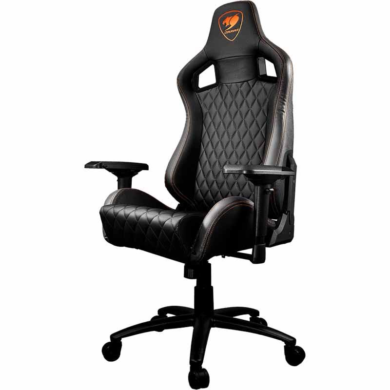 Cougar Armor S Black Gaming Chair with Breathable PVC G943