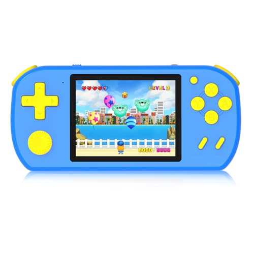 Handheld Games for Kids with 218 Built-in Games, 3.0" HD Screen, Blue G103188