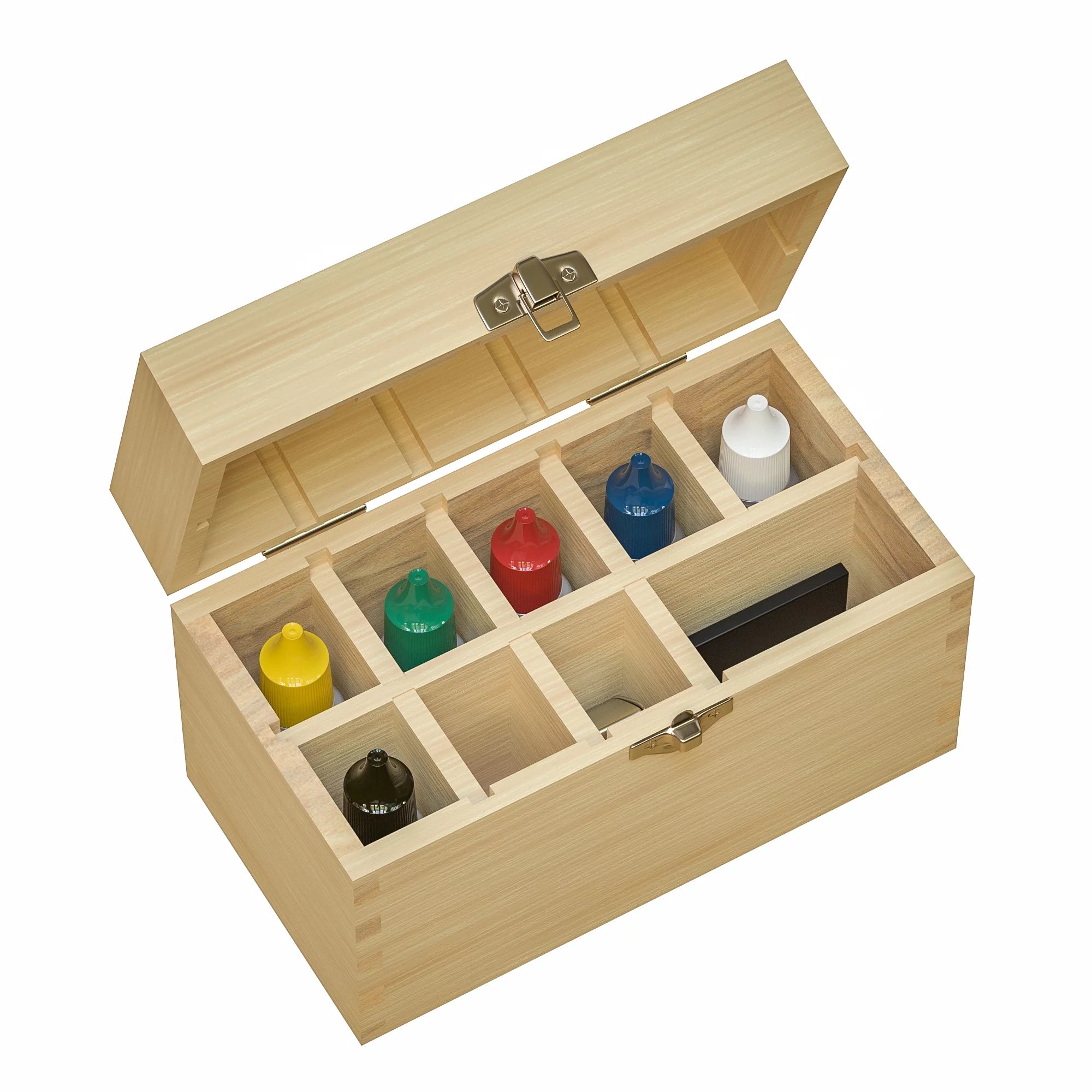 Gold and Silver Jewelry Test Kit with Storage Box E645727