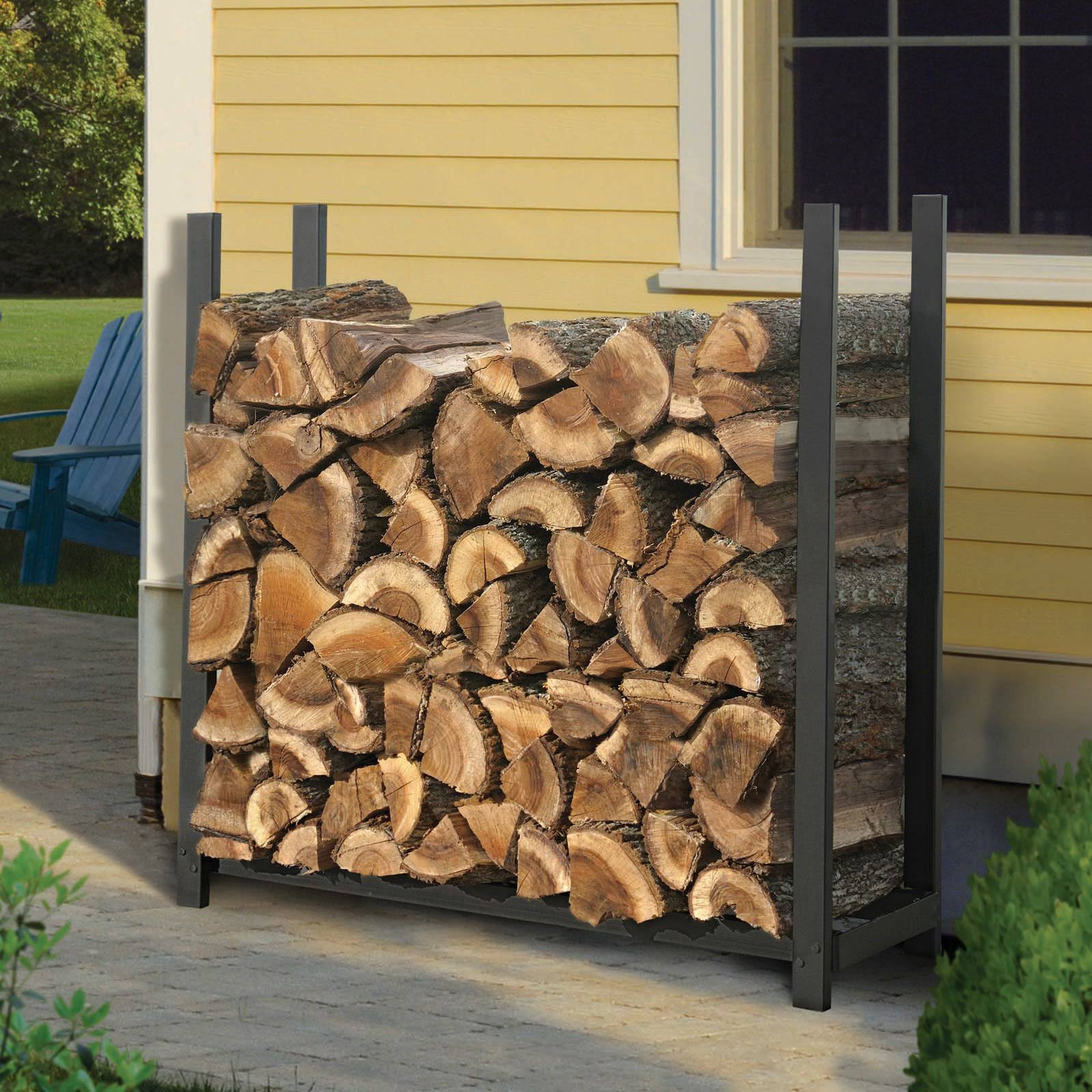 ShelterLogic 4 ft. Ultra Duty Firewood Rack X520104