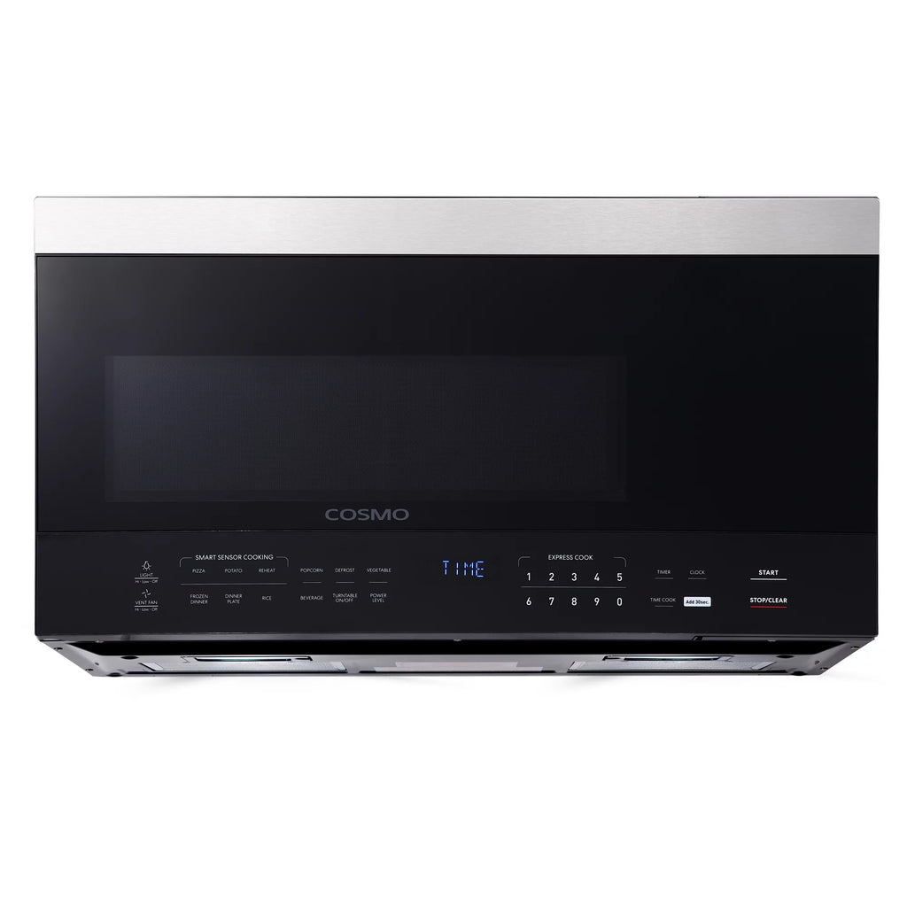 Cosmo 2 Piece Kitchen Appliance Package with 30" Microwave & Electric Range M4153