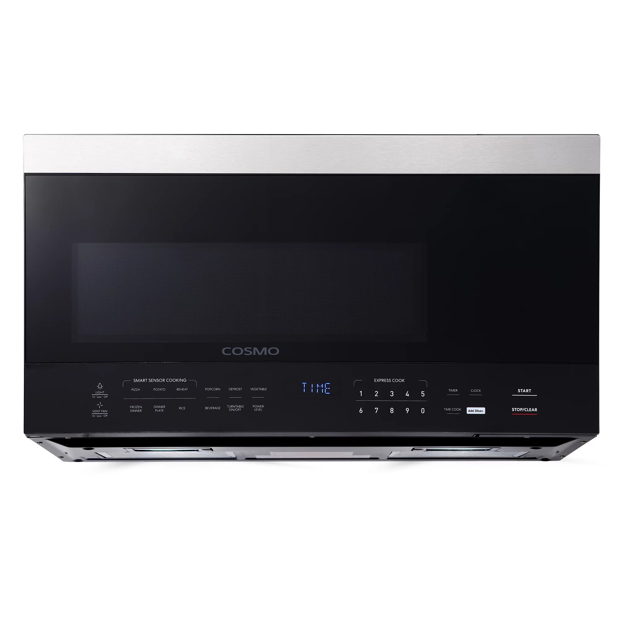 Cosmo 2 Piece Kitchen Appliance Package with 30" Microwave & Electric Range M4153