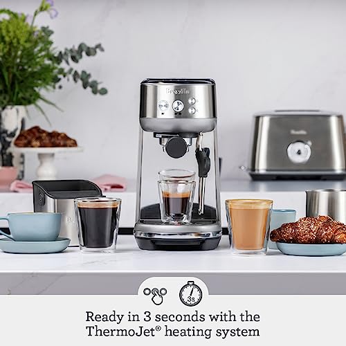 Breville Bambino Espresso Machine BES450BSS, Brushed Stainless Steel D899