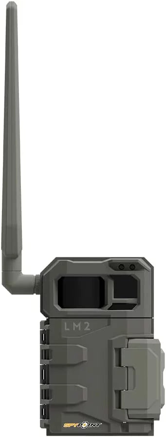 SPYPOINT LM2 Cellular Trail Camera - 20MP Infrared Night Vision, 90' Detection Range E170