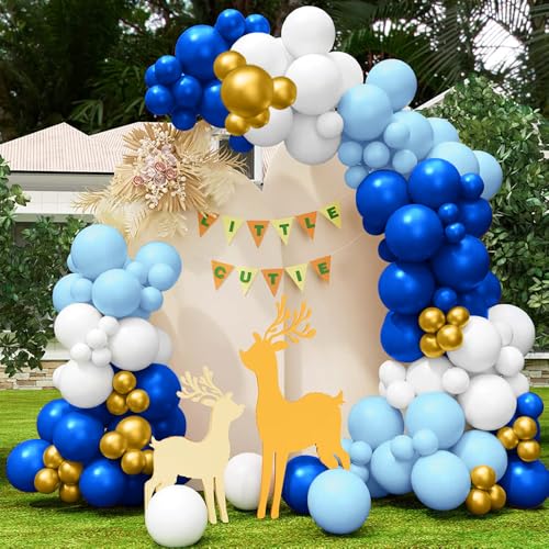 Red Green White Christmas Balloon Garland Arch Kit, Gingerbread Holiday Party Decorations Q4251