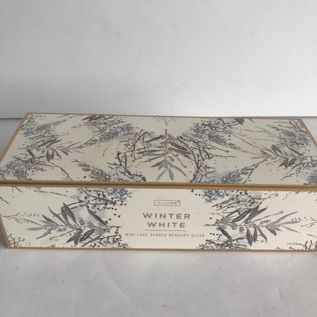 Illume Candle Mini Luxe Winter White 3 Pack O665104