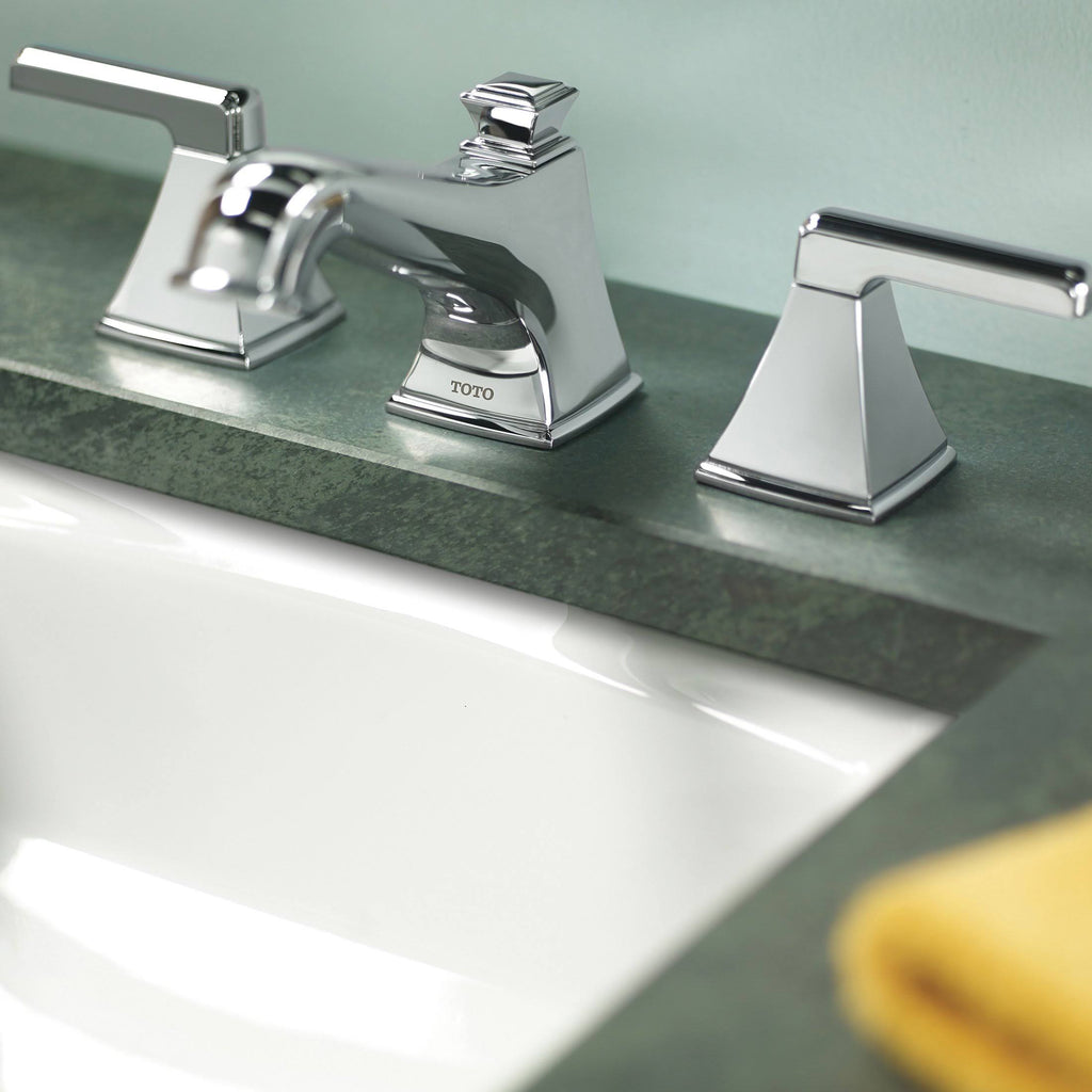 Toto TL221DD12 Connelly Widespread Bathroom Faucet, Polished Chrome K135