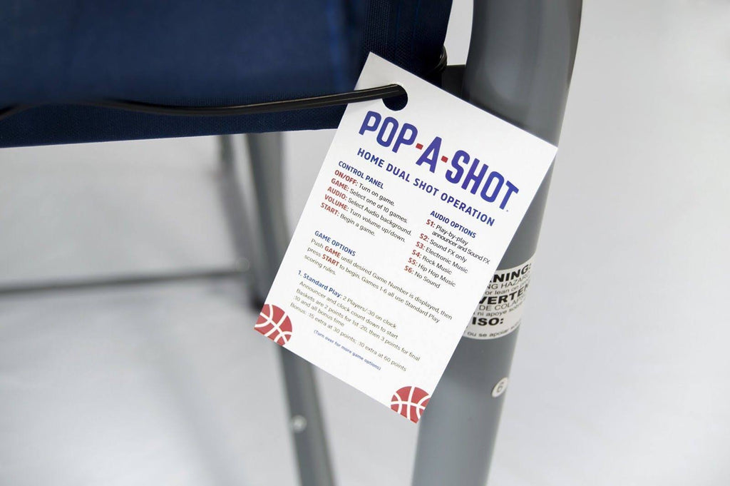 Pop-A-Shot Official Dual Shot Basketball Arcade Game O6125