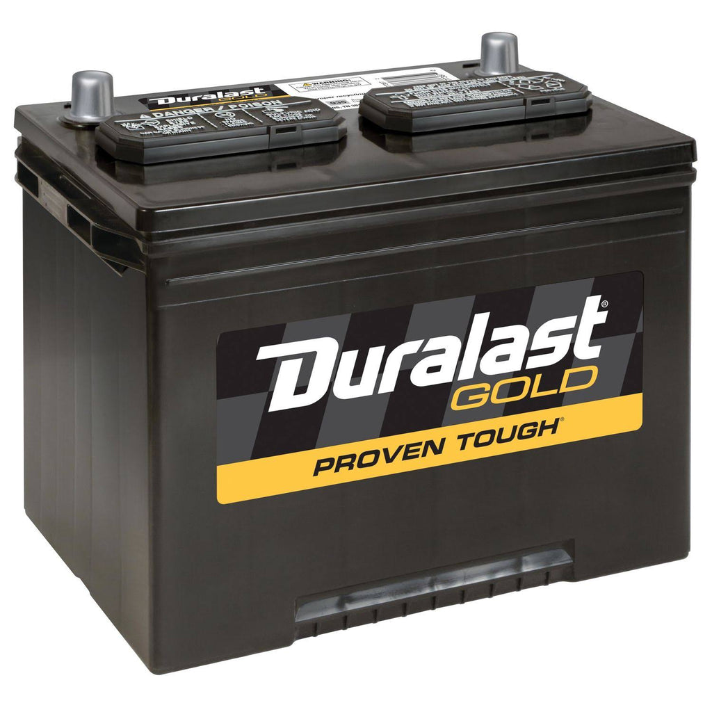 Duralast Gold Battery 24F-DLG, Group Size 24F, 750 CCA