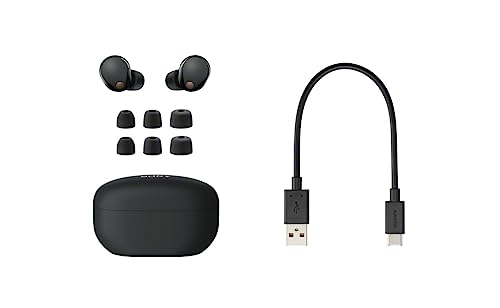 Sony WF-1000XM5 Truly Wireless Noise Canceling Earbuds with Alexa, Black R15486