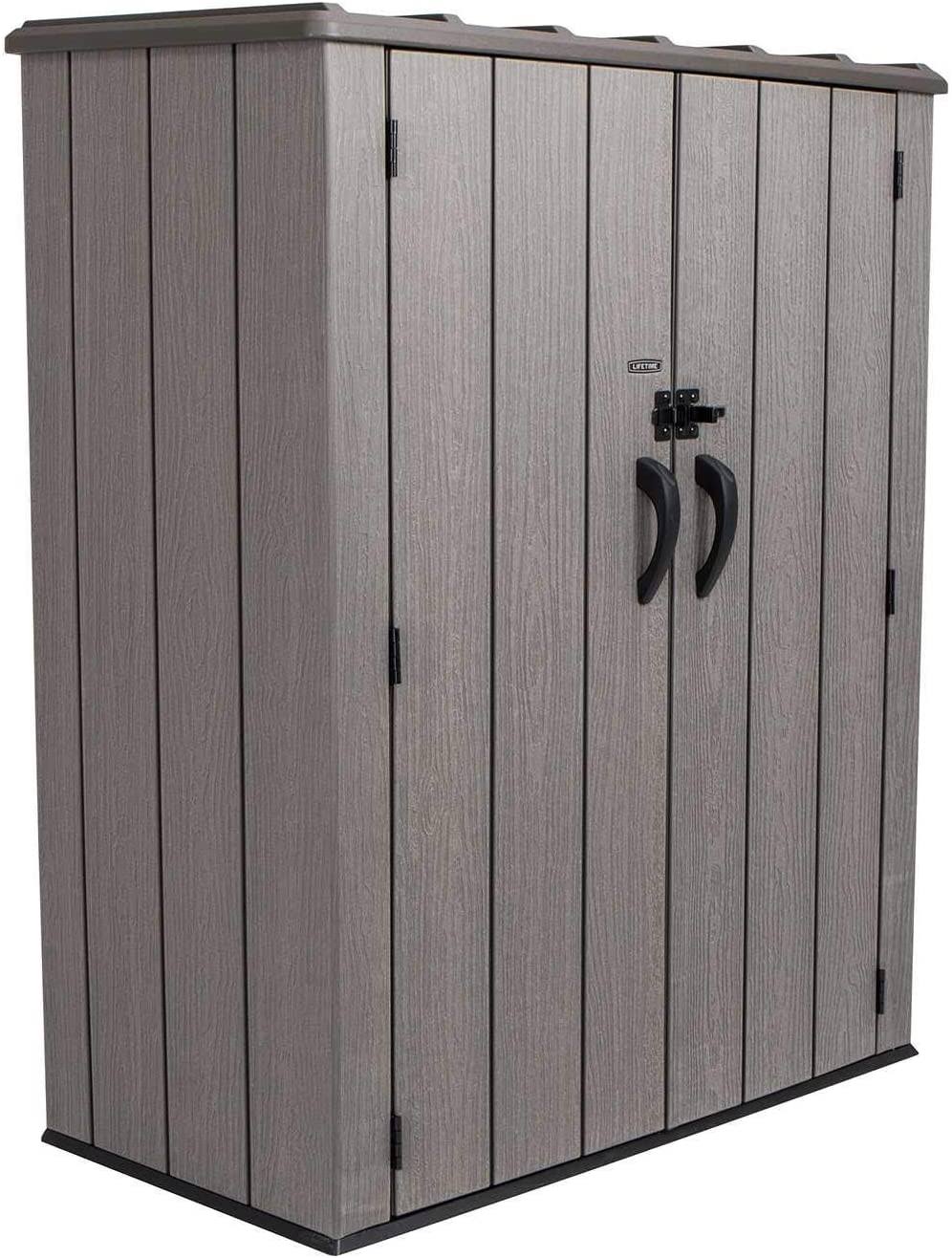 Lifetime Vertical Storage Shed (53 Cubic Feet)