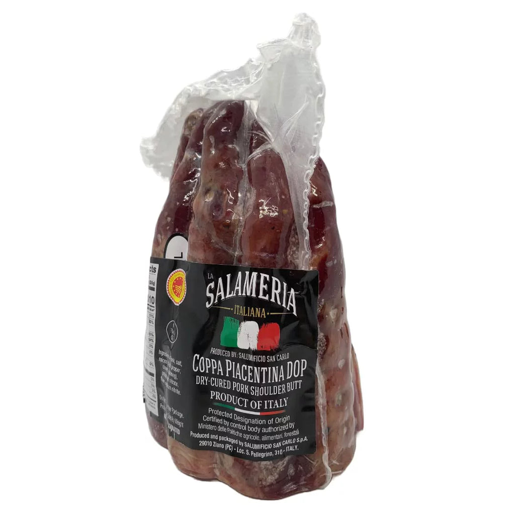 Italian Coppa Piacentina DOP Dry-Cured Pork Shoulder by La Salameria 2lb L3249