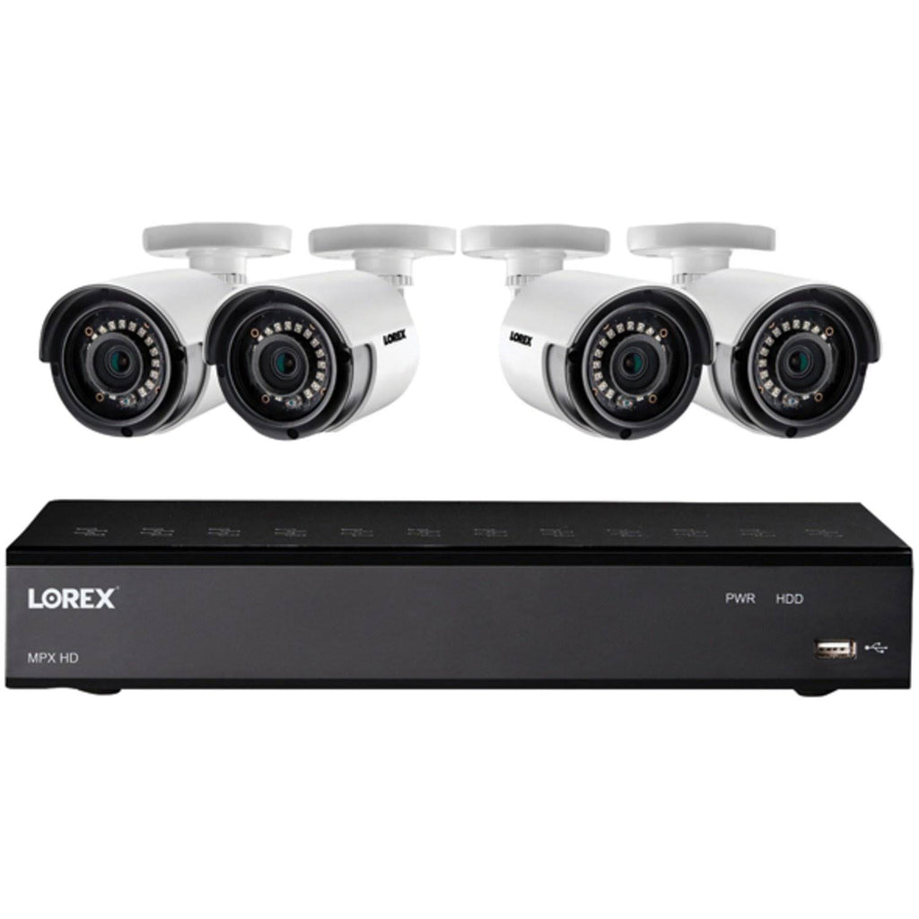 Lorex HD Security Camera System with DVR and 4 Bullet Cameras T245