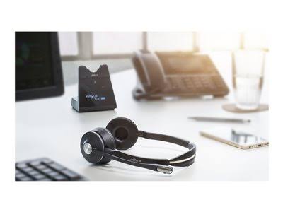 Jabra Engage 75 Stereo Headset Head-band Black F372034