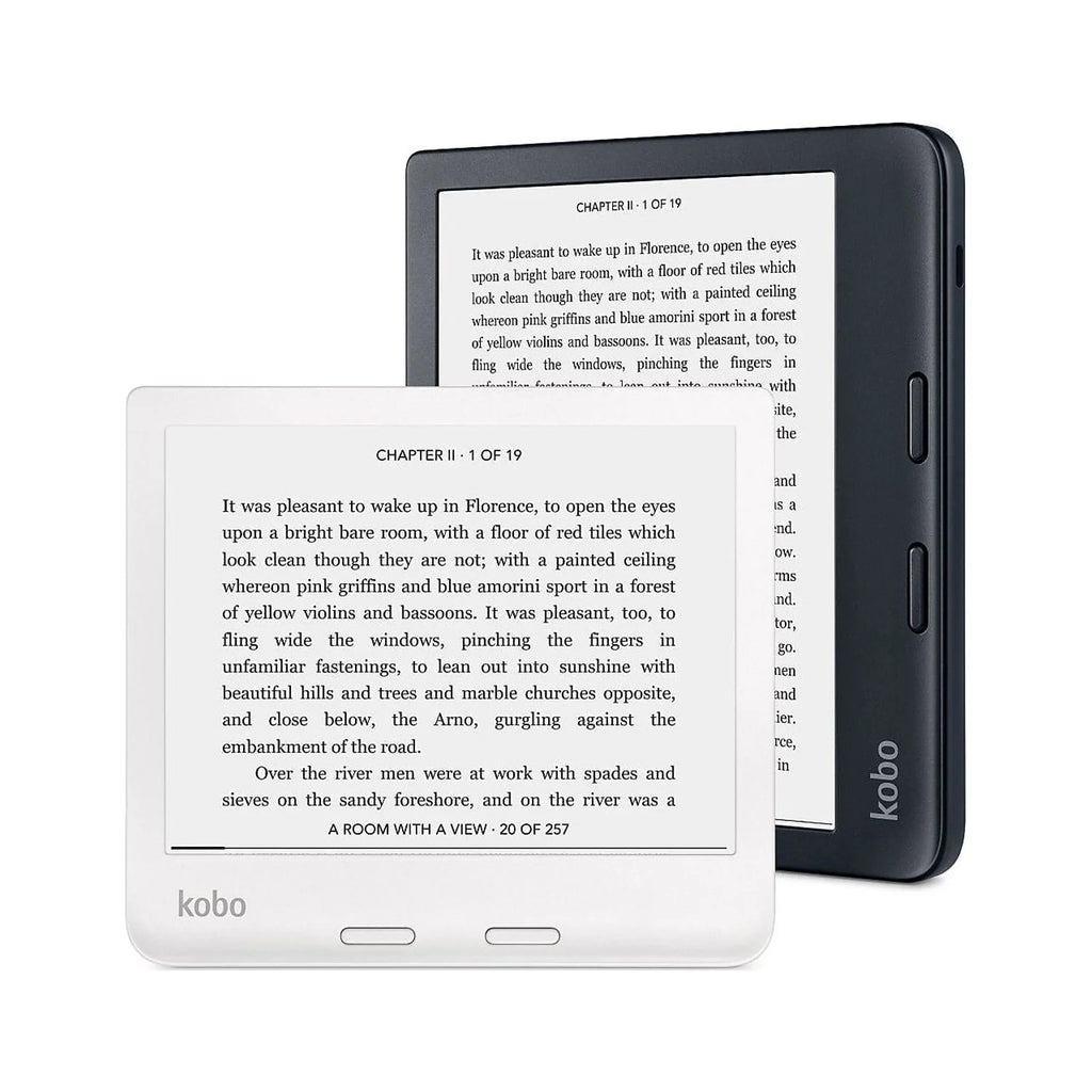 Kobo Libra 2 eReader 7 Glare Free Touchscreen Waterproof 32GB Black W3549