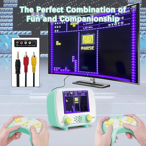 Mini Arcade Machine, Retro Handheld Console with 156 Classic Games C832