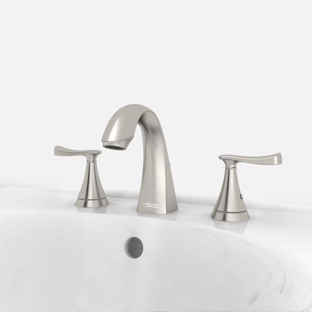 American Standard Chatfield 8x22 Bathroom Faucet, Brushed Nickel L825