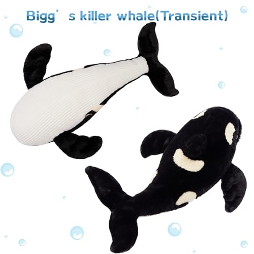 MorisMos 31.5Inch Orca Stuffed Animal Plush Toy for Kids M6808