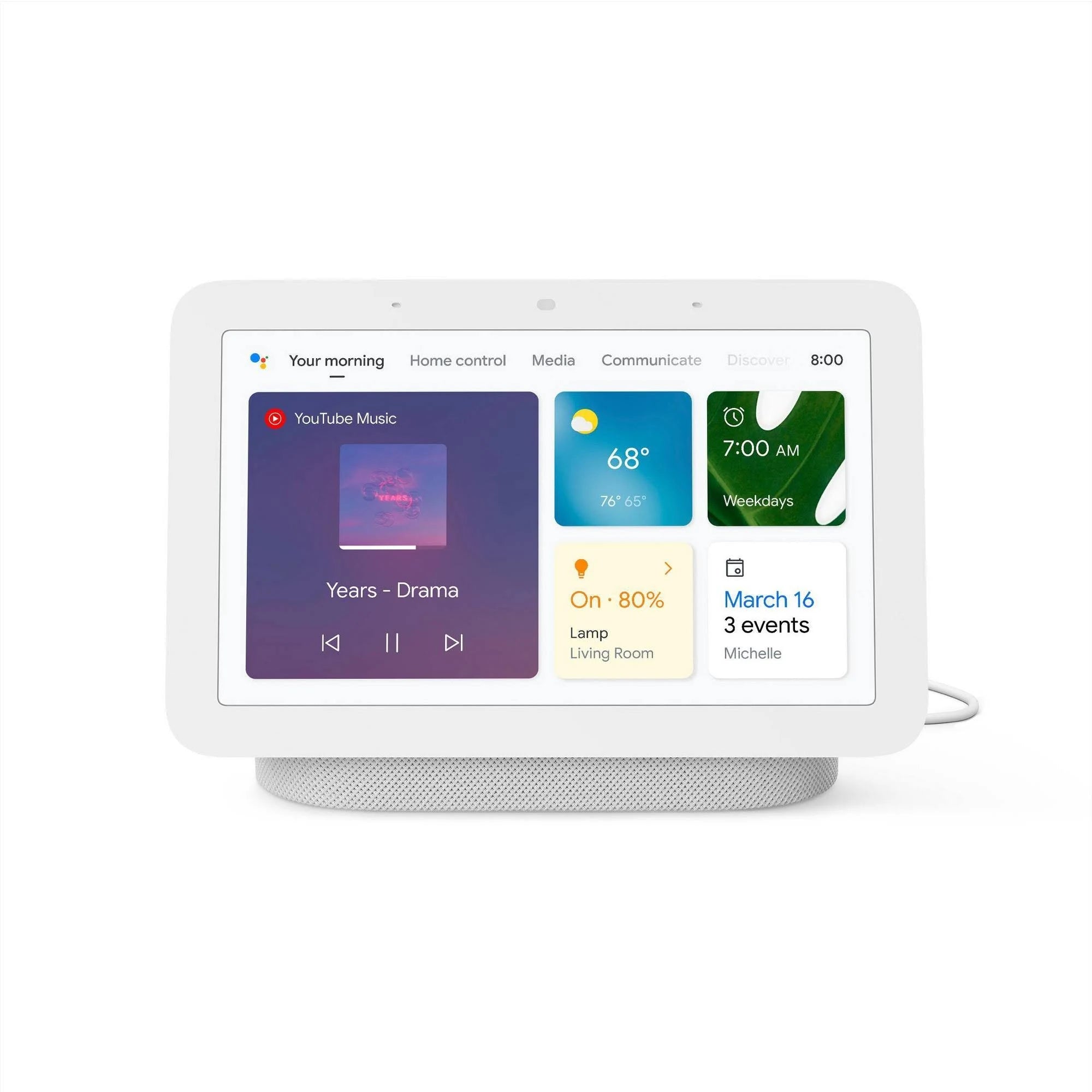 Google Nest Hub (2nd Gen) Smart Display Mist X389631