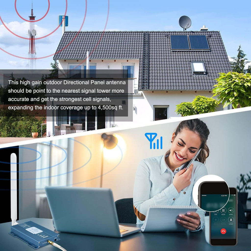 Verizon Cell Phone Signal Booster 4G LTE 5G for Home K520