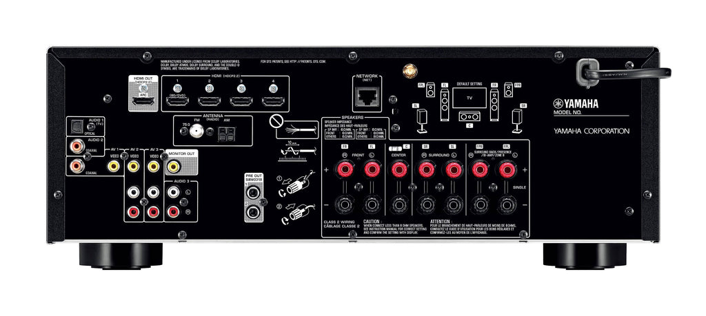 Yamaha RX-V583 7.2 Channel AV Network Receiver N4958