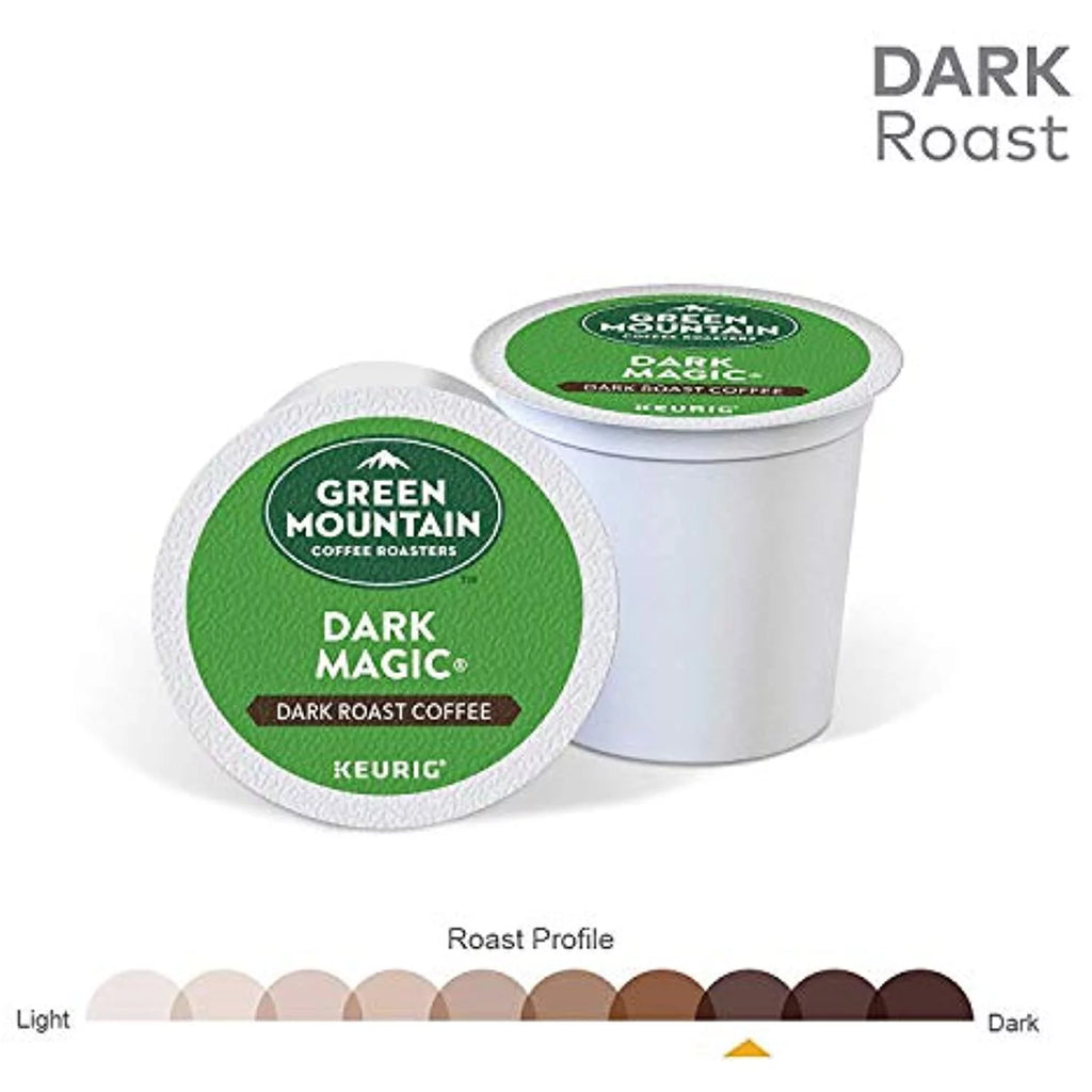 Green Mountain Coffee Roasters Dark Magic K-Cup Pods, Dark Roast, 144 Count Z532750