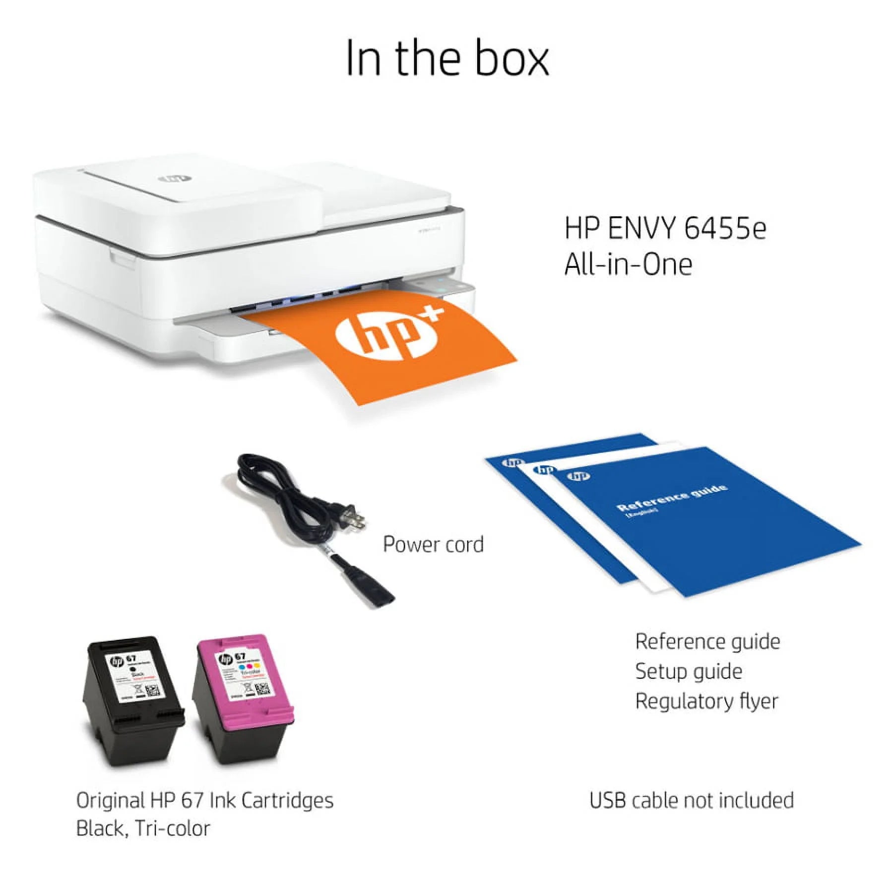 Hewlett Packard Envy 6458E Wireless Color All-in-One Printer E7700