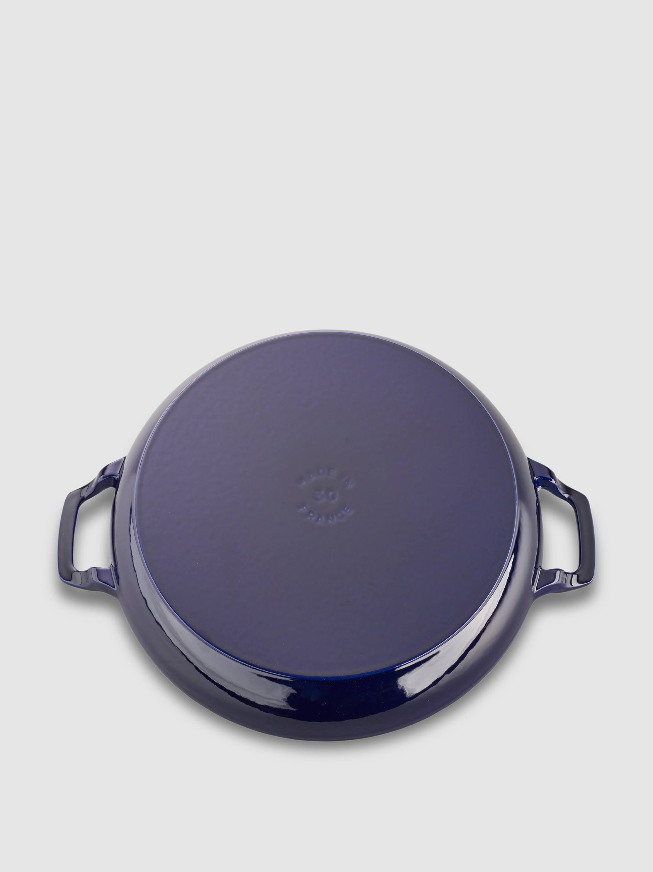 Staub Cast Iron 3.5-qt Braiser, Dark Blue O836