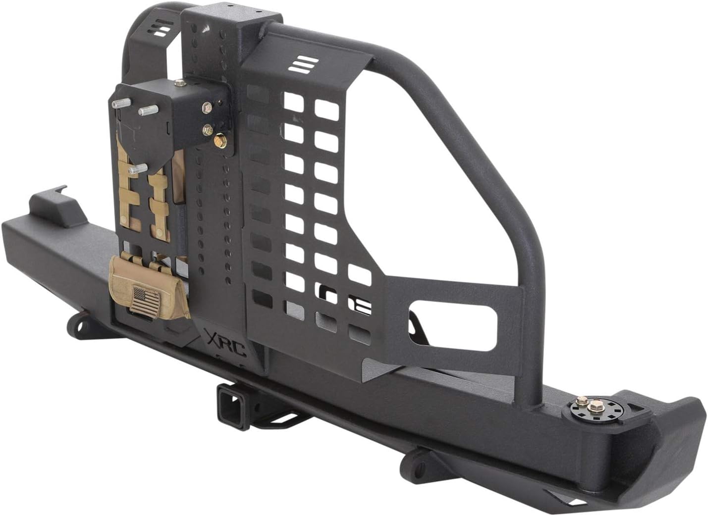 Smittybilt 76851 XRC Rear Bumper and Tire Carrier for 1984-2001 Jeep Cherokee XJ