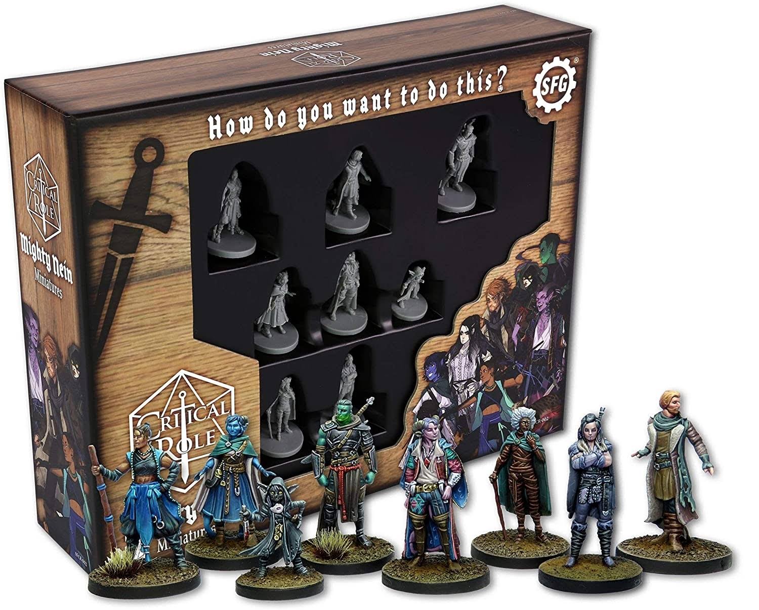 Critical Role - Mighty Nein Miniatures