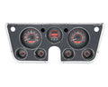 Dakota Digital 67-72 Chevy Pickup Truck Analog Gauges Carbon Red VHX-67C-PU-C-R