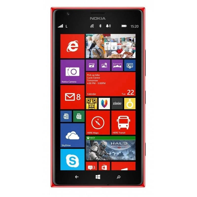 Nokia Lumia 1520 16GB Unlocked GSM 4G LTE Windows 8 Smartphone w/ 20MP Camera (Red)