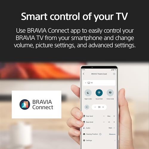 Sony BRAVIA 5 65 Inch Mini LED 4K Smart Google TV with XR Processor, 2025 Model V700322
