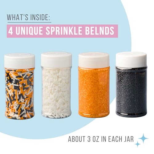 Sweets Indeed Christmas Sprinkles Mix 10.9 oz Holiday Blend O12924