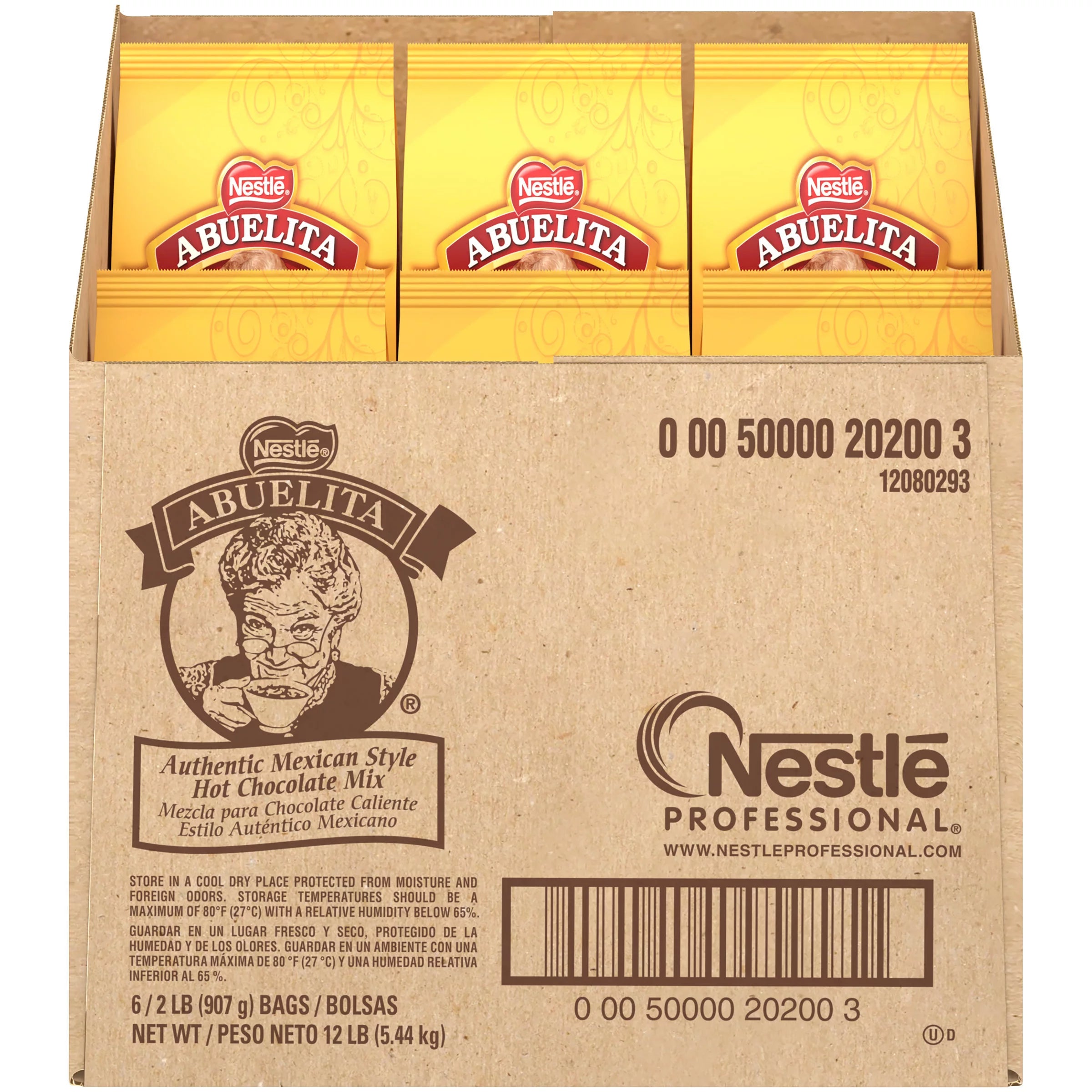 ABUELITA Authentic Mexican Hot Cocoa Mix 6 Pack X135649