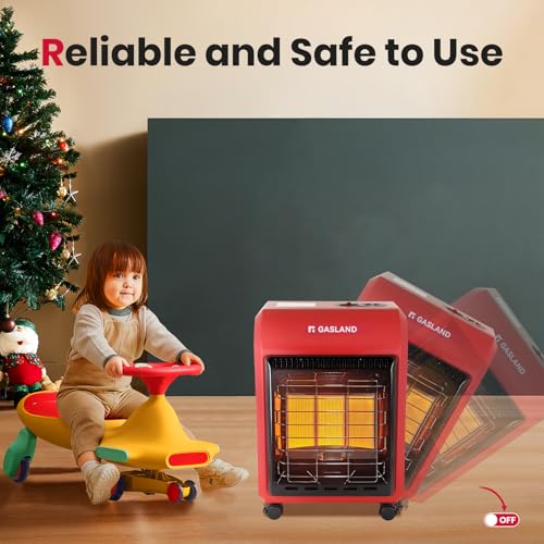 Gasland MHA18BN Propane Radiant Heater, 18,000 BTU, Portable for Garage & Workshop D8555