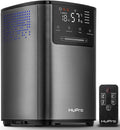 Hupro Premium Humidifier for Large Room Home Bedroom 4L Big Capacity, Top Fill Cool&Warm Air Ultrasonic Humidifiers with Essential Oil Diffuser All in One, Quiet for Baby Kids Nursery