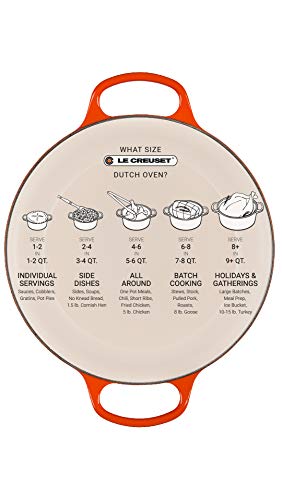 Le Creuset Enameled Cast Iron Round Dutch Oven, 5.5 qt., Indigo L87570