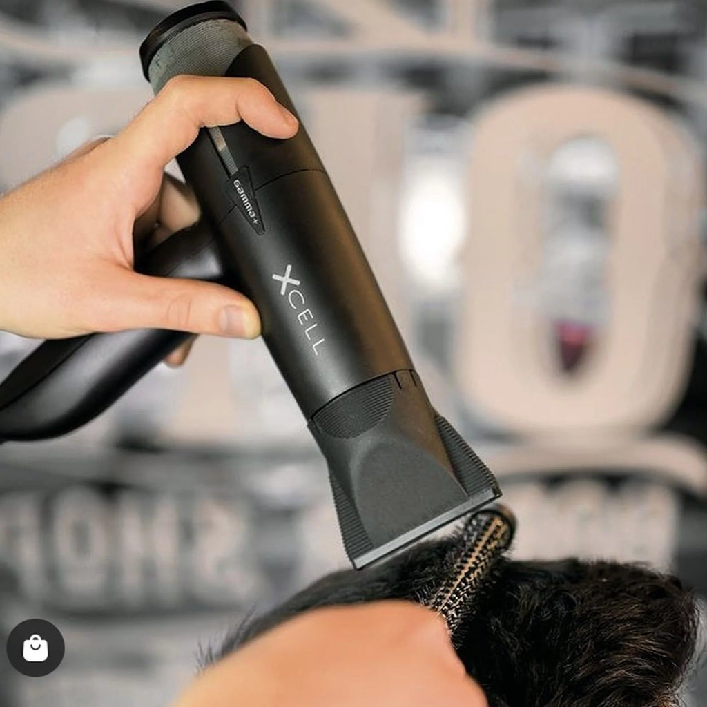 GAMMA+ Xcell Professional Hair Dryer Ionic Technology Matte Black Q1270