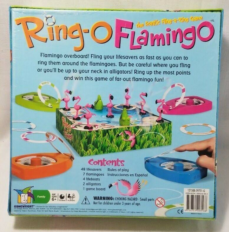 RING-O Flamingo Board Game by Gamewright B7428
