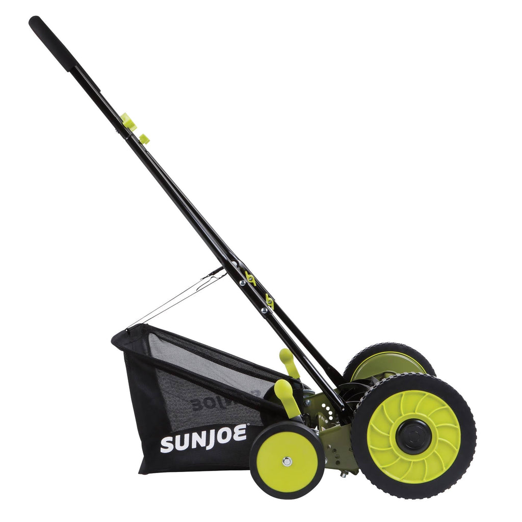 Sun Joe Manual Reel Mower with Grass Catcher L737