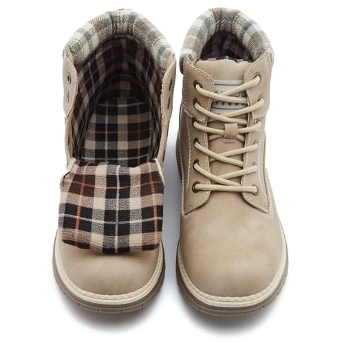 ANJOUFEMME Women's Waterproof Hiking Ankle Boots L140