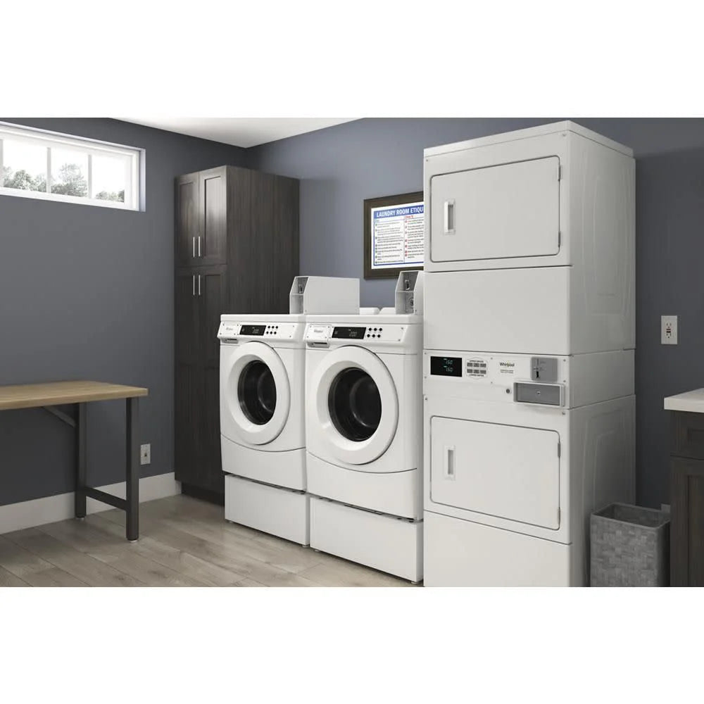 Whirlpool CHW9150GW 27 Inch Commercial Front Load Washer G928
