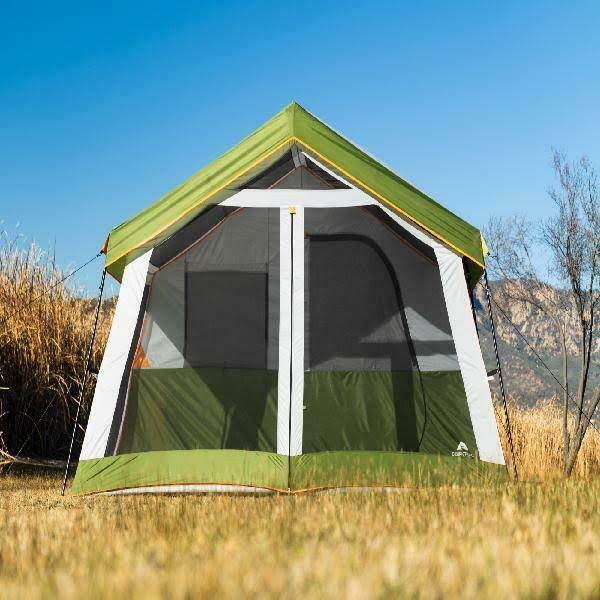 Ozark Trail 8-Person Family Cabin Camping Tent with Screen Porch J541