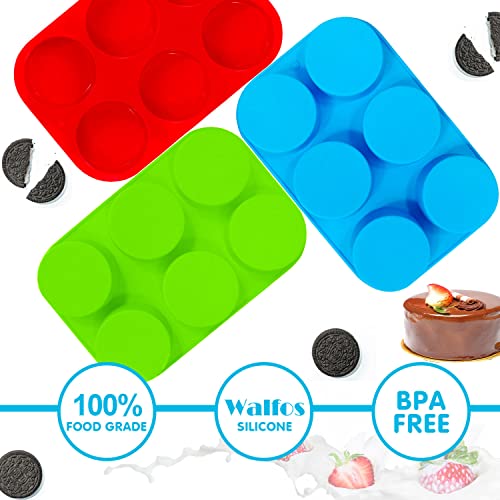 Silicone Mold for Baking, Half Sphere Chocolate Cake Jelly Mold (2 Packs) L40364