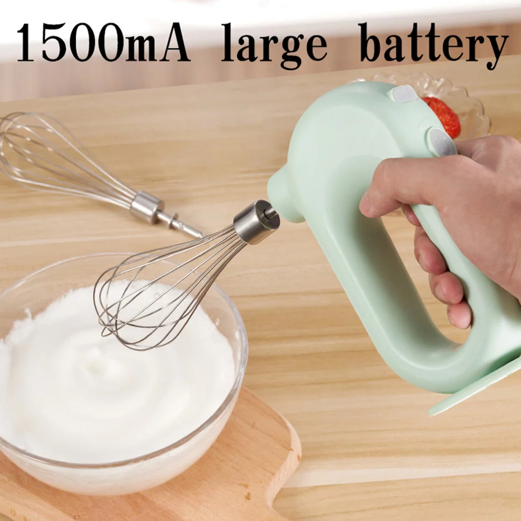 Rechargeable Electric Hand Mixer Whisk Set Z548422