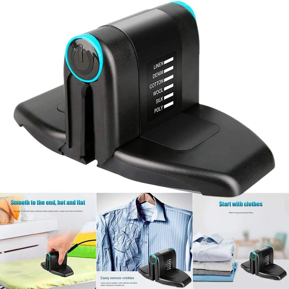 Happyline Folding Mini Travel Iron, Portable Steam Iron for Clothes T988181