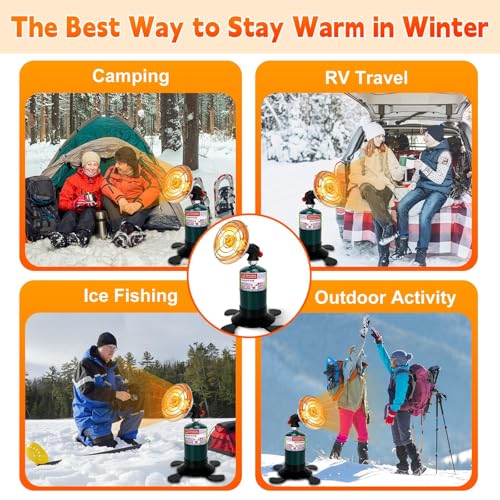 Portable Propane Heater for Camping, Outdoor Patio, Self Ignition Radiant Z659659