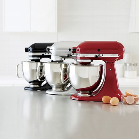 KitchenAid KSM150PSTG Artisan 5-Qt Stand Mixer with Pouring Shield, Tangerine T7346