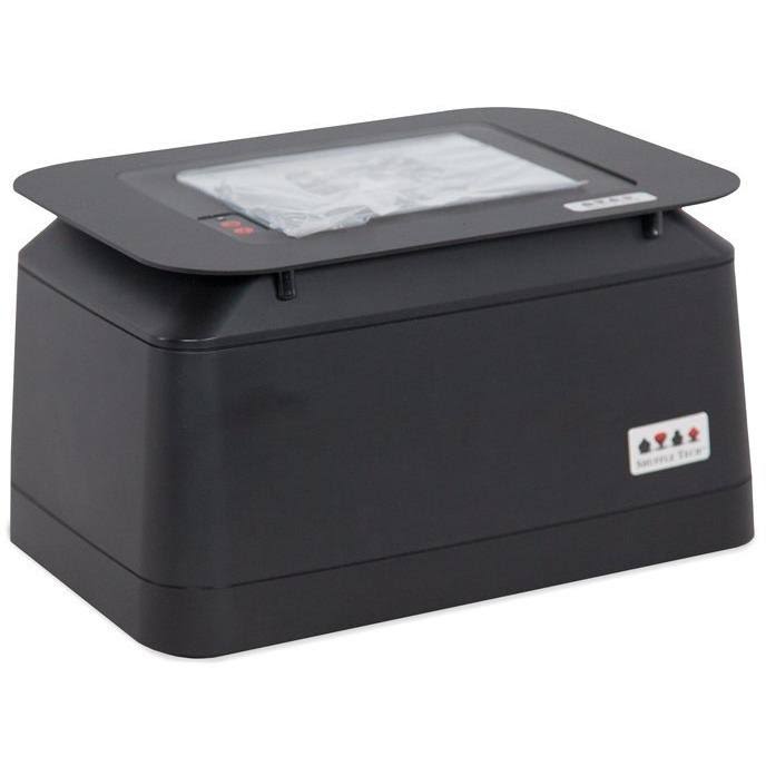 Shuffle Tech ST1000 Professional Automatic Card Shuffler Add Flush Mounting Kit (+ by Shuffle Tech